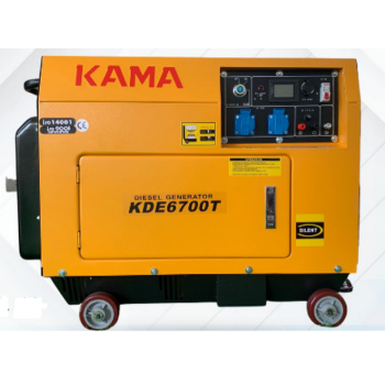 дизельний генератор Kama kde6700t