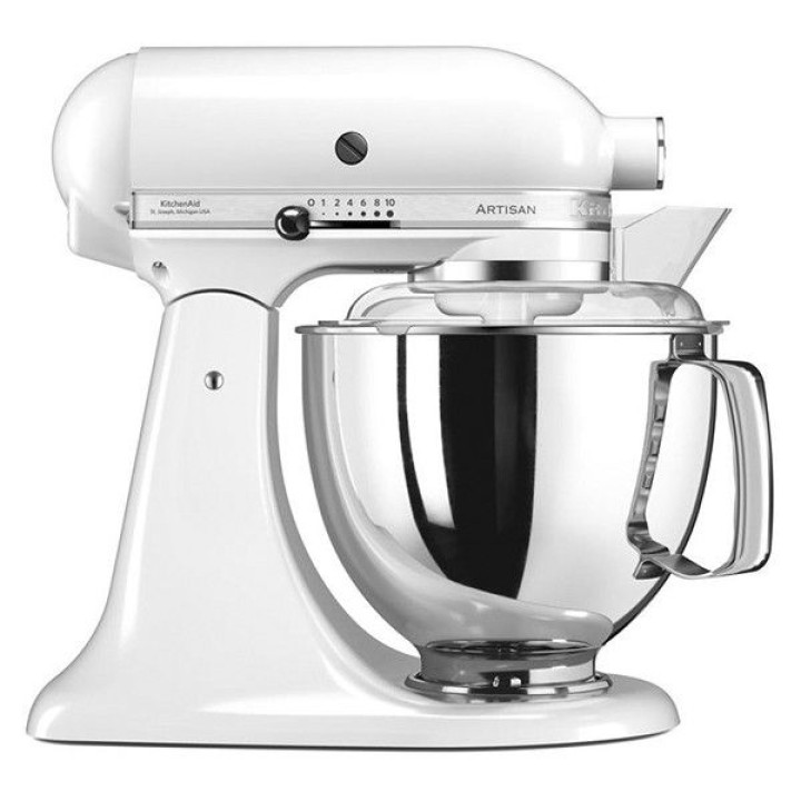  KitchenAid Artisan 4,8 л 5KSM175PSEWH з відкидним блоком білий